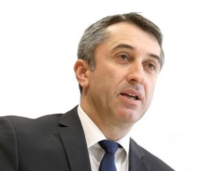 18.06.2018., Zagreb - U Hrvatskoj biskupskoj konferenciji odrzana je konferencija za medije na kojoj je predstavljena Izjava Komisije Iustitia et pax HBK "Savjest - cuvar covjekova dostojanstva i slobode". Zvonimir Ancic. 
Photo: Patrik Macek/PIXSELL