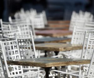 19.04.2020., Sibenik - Proslo je mjesec dana od kada je krizni stozer donio odluku o zatvaranju ugostiteljskih objekata.

Photo: Dusko Jaramaz/PIXSELL