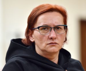 21.01.2020., Varazdin - Nastavak sudjenja Smiljani Srnec, optuzenoj za ubojstvo sestre Jasmine Dominic.

Photo: Vjeran Zganec Rogulja/PIXSELL