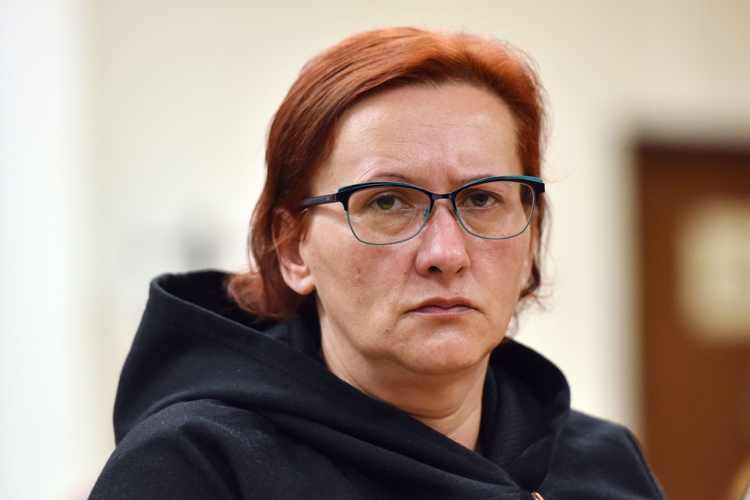 21.01.2020., Varazdin - Nastavak sudjenja Smiljani Srnec, optuzenoj za ubojstvo sestre Jasmine Dominic.

Photo: Vjeran Zganec Rogulja/PIXSELL