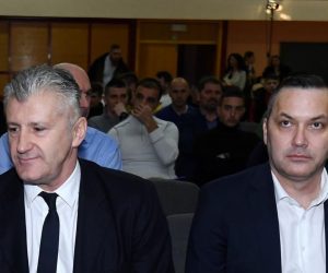 22.02.2020., Zagreb - Kinezioloski fakultet u Zagrebu bio je domacin medjunarodnog seminara Kondicijska priprema u nogometu. Gosti predavaci su bili, Zlatko Dalic, Nenad Bjelica, Igor Biscan, Petar Krpan, Tomislav Rukavina, Josip Simunic, Ognjen Vukojevic. Tomislav Krsticevic, Davor Suker, Marijan Kusic.
Photo: Marko Lukunic/PIXSELL
