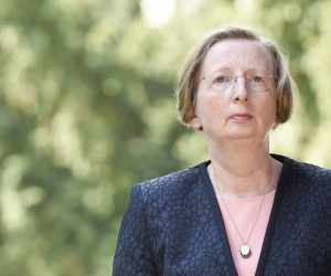 22.04.2020., Zagreb - Nacionalni stozer civilne zastite odrzao je konferenciju za medije o najnovijim detaljima sirenja koronavirusa u Hrvatskoj. Ravnateljica Klinike za infektivne bolesti "Dr. Fran Mihaljevic" Alemka Markotic. Photo: Darko Tomas/POOL/CROPIX