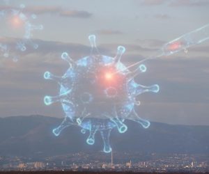 23.03..2020., Zagreb - Ilustracija za koronavirus. Odlukom Stozera civilne zastite  RH danas je stupila na snagu odluka o zatvaranju gradskog i medjugradskog prometa. Grad Zagreb je poostao jedna velika karantena gdje je kretanje dozvoljno samo hitnim službama i gradjanima koji idu na posao. (Fotografija nastala dvostrukom expozicijom). Photo: Zeljko Lukunic/PIXSELL