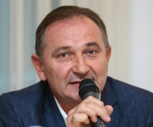 24.09.2019., hotel Dubrovnik, Zagreb - Europska konfederacija sindikata (ETUC) i njene hrvatske clanice Savez samostalnih sindikata Hrvatske (SSSH) i Nezavisni hrvatski sindikati (NHS), organiziraju konferenciju za novinare na temu: Mirovinska reforma u Hrvatskoj i Europi - Sindikalni zahtjevi za ukljucive, ucinkovite i adekvatne mirovine za sve, te ETUC-ova podrska inicijativi 67 je previse. Mladen Novosel
Photo: Luka Stanzl/PIXSELL