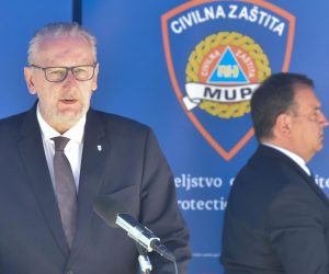 27.04.2020., Zagreb -Nacionalni stozer civilne zastite odrzao je redovitu konferenciju za medije.
Photo: Davorin Visnjic/PIXSELL