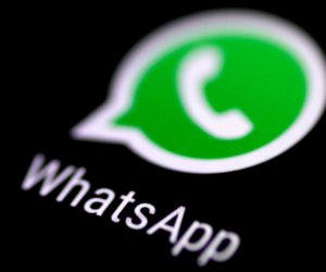 FILE PHOTO: The WhatsApp messaging application is seen on a phone screen FILE PHOTO: The WhatsApp messaging application is seen on a phone screen August 3, 2017.  REUTERS/Thomas White/File Photo Thomas White