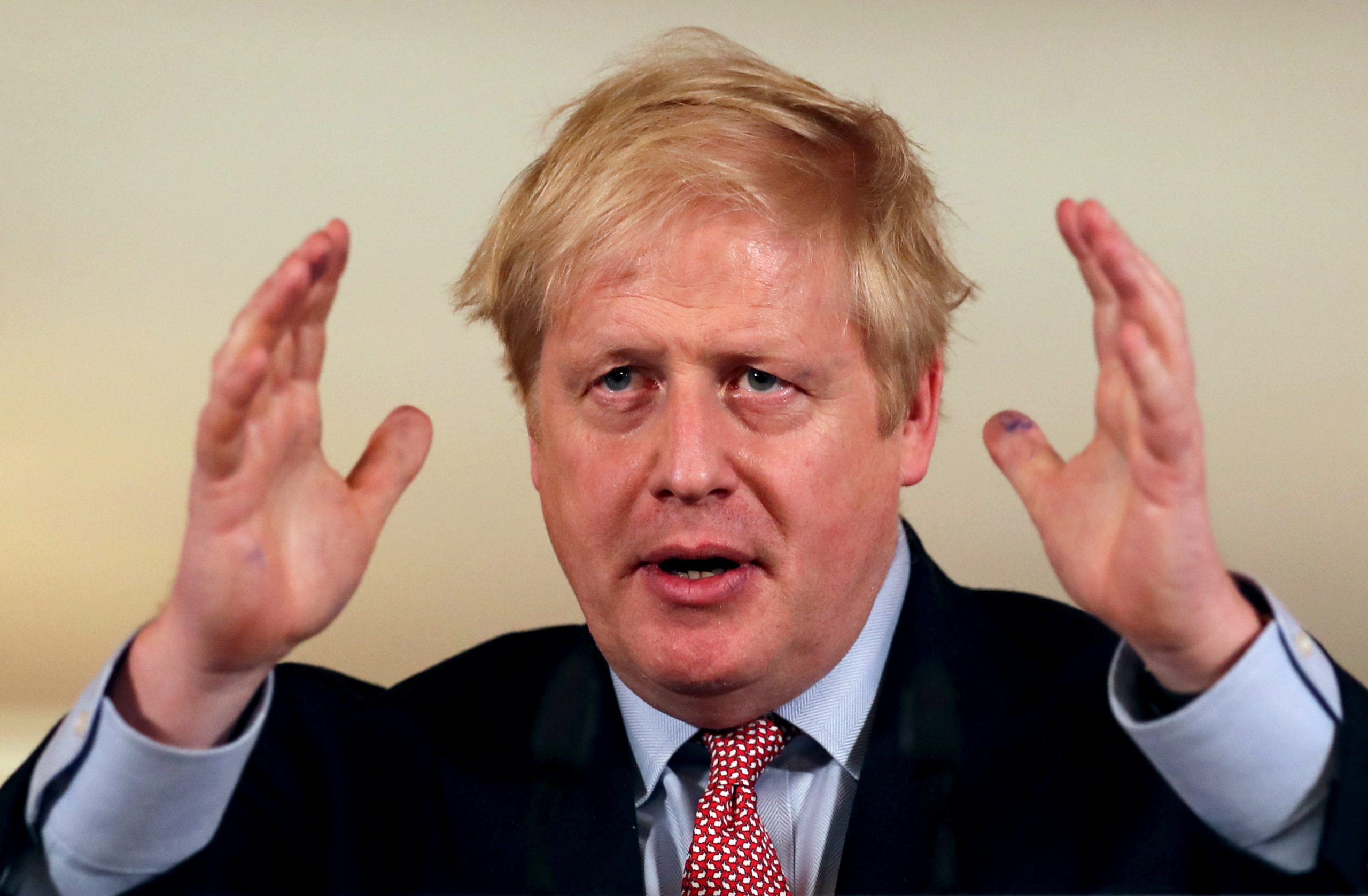 FILE PHOTO: British PM Johnson addresses coronavirus outbreak at Downing Street in London FILE PHOTO: British Prime Minister Boris Johnson holds a news conference addressing the government's response to the coronavirus outbreak, at Downing Street in London, Britain March 12, 2020.  To match Special Report HEALTH-CORONAVIRUS/BRITAIN-PATH    REUTERS/Simon Dawson/Pool/File Photo Simon Dawson