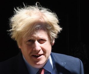 epa08433469 British Prime Minister Boris Johnson departs No. 10 Downing Street in London, Britain, 20 May 2020. As the United Kingdom starts easing its lockdown restrictions, many workers across the country are facing the dilemma of whether returning to their workplaces is safe for them or not. Meanwhile, the UK's economy has suffered a 2-percent fall, its worst decline since the 2008 financial crash, due to the global effects of the ongoing pandemic of the COVID-19 disease caused by the SARS-CoV-2 coronavirus.  EPA/ANDY RAIN