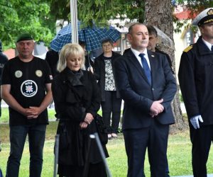 01.05.2020. Okucani  - Obiljezavanje 25. obljetnice vojno redarstvene operacije Bljesak
Photo: Ivica Galovic/ PIXSELL