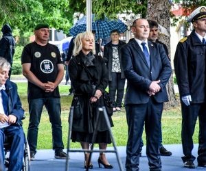 01.05.2020. Okucani  - Obiljezavanje 25. obljetnice vojno redarstvene operacije Bljesak
Photo: Ivica Galovic/ PIXSELL