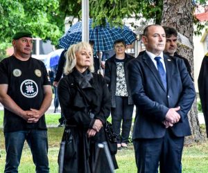 01.05.2020. Okucani  - Obiljezavanje 25. obljetnice vojno redarstvene operacije Bljesak
Photo: Ivica Galovic/ PIXSELL