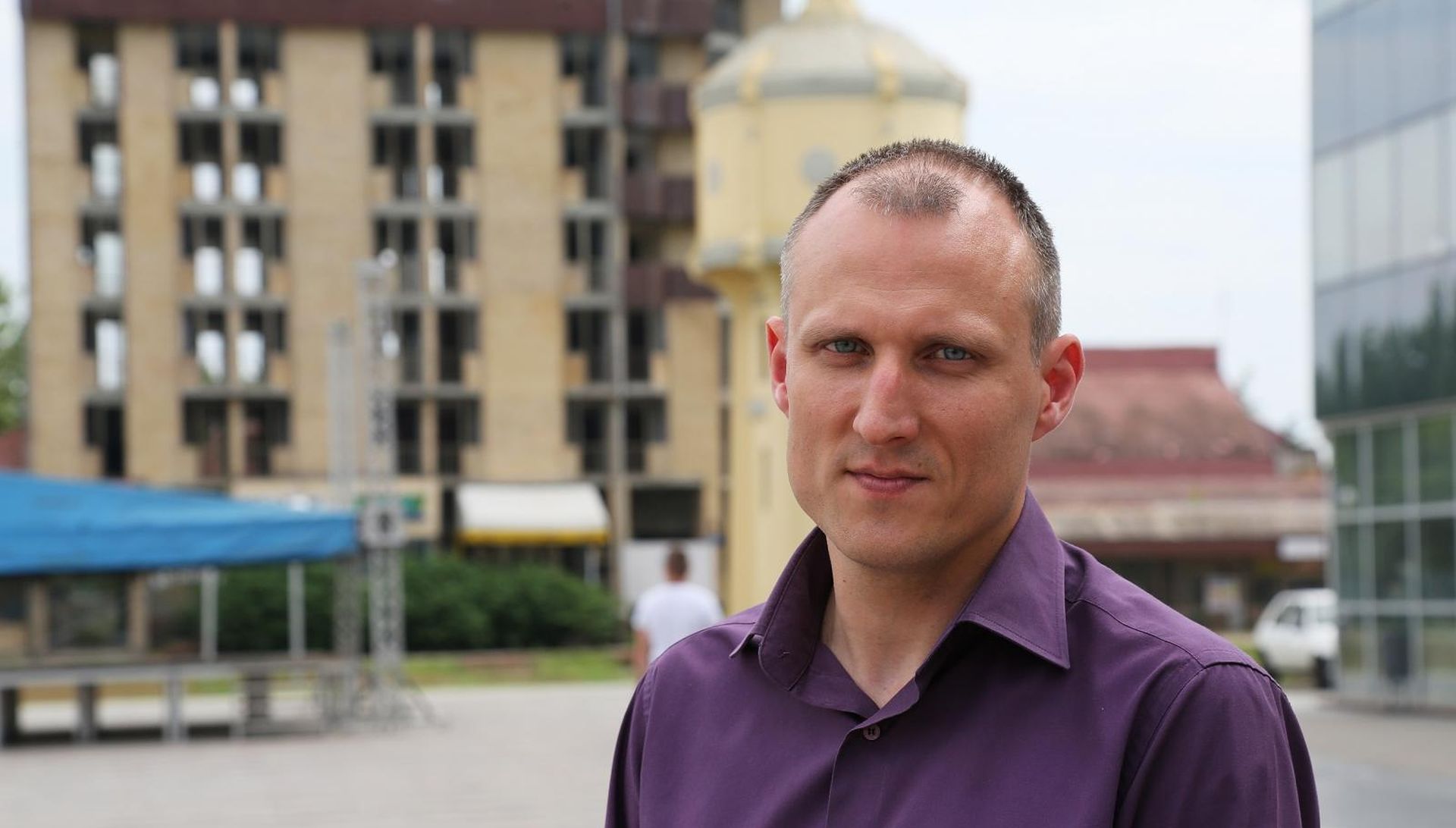 01.06.2017., Vukovar - Srdjan Milakovic, dogradonacelnik Vukovara i predsjednik SDS-a. Marko Mrkonjic/PIXSELL