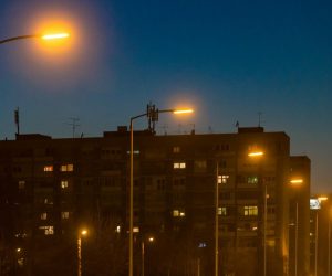 02.01.2017., Zagreb - Smanjen intenzitet prometa na krizanju Savske ceste i Zagrebacke avenije drugog dana 2017. Photo: Davor Puklavec/PIXSELL