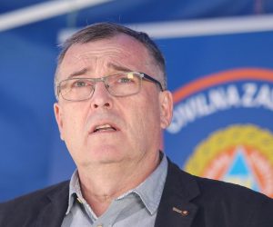 03.05.2020., Zagreb - Nacionalni stozer civilne zastite odrzao je konferenciju za medije o najnovijim detaljima sirenja koronavirusa u Hrvatskoj. Ravnatelj Hrvatskog zavoda za javno zdravstvo (HZJZ) Krunoslav Capak.
Photo: Luka Stanzl/PIXSELL