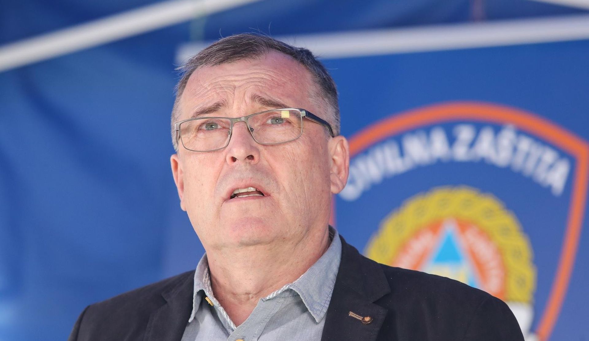 03.05.2020., Zagreb - Nacionalni stozer civilne zastite odrzao je konferenciju za medije o najnovijim detaljima sirenja koronavirusa u Hrvatskoj. Ravnatelj Hrvatskog zavoda za javno zdravstvo (HZJZ) Krunoslav Capak.
Photo: Luka Stanzl/PIXSELL