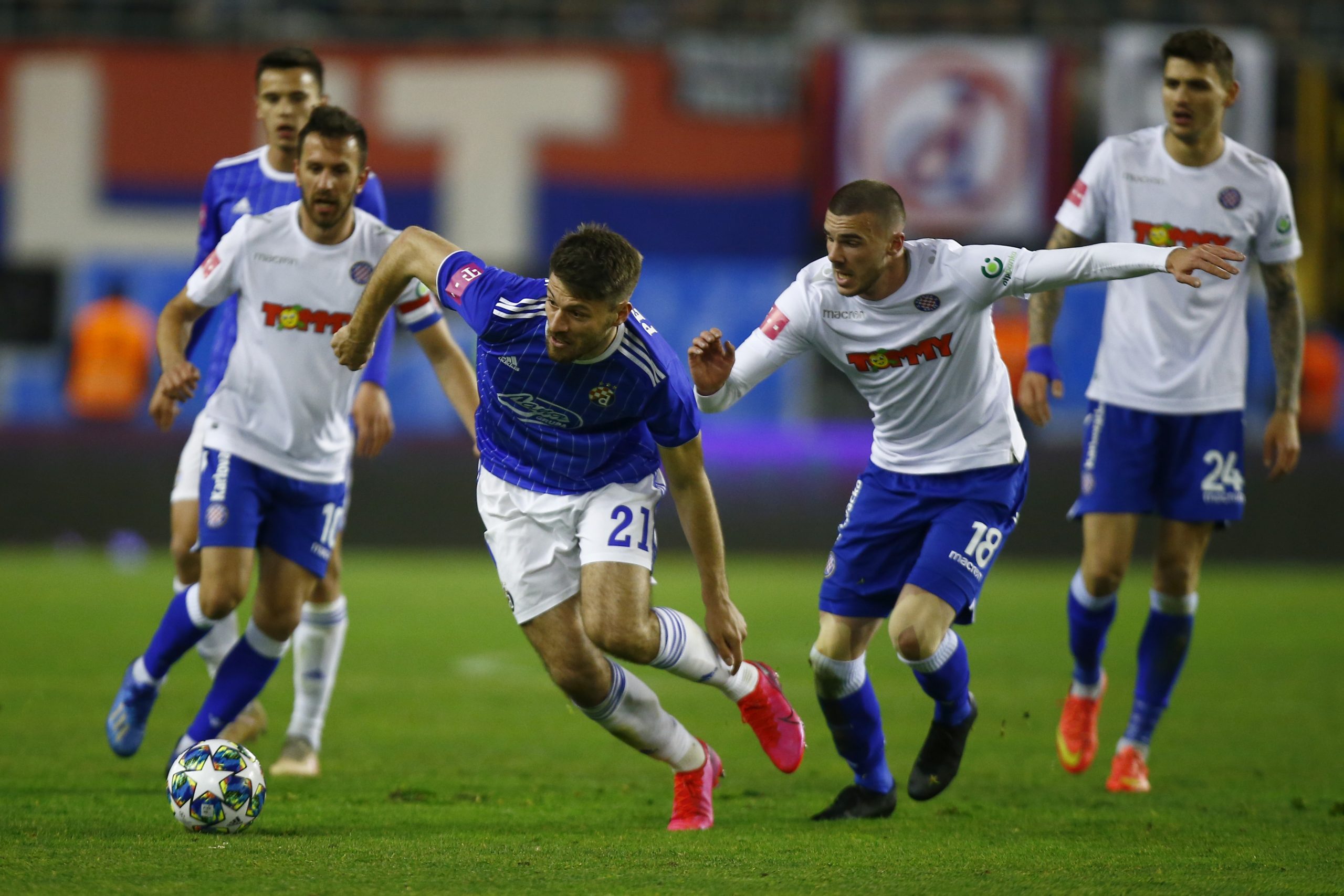 04.03.2020., stadion Poljud, Split - Hrvatski Telekom Prva liga, 25. kolo, HNK Hajduk - GNK Dinamo. Bruno Petkovic  Photo: Milan Sabic/PIXSELL