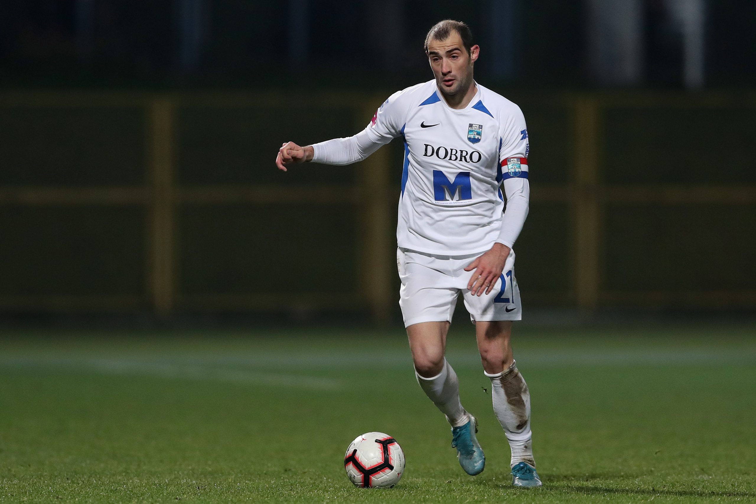 04.12.2019., SRC Zapresic, Zapresic - Utakmica cetvrtfinala hrvatskog nogometnog kupa, NK Inter Zapresic - NK Osijek. Mile Skoric Photo: Luka Stanzl/PIXSELL