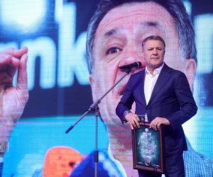 05.12.2019., Sarajevo, Bosna i Hercegovina - U sarajevskoj Vijecnici otvoren je 8. medjunarodni simpozij o sportu "Simposar 2019". Na svecanosti u Vijecnici dodjeljenje su brojne nagrade najboljim sportskim radnicima. Zdravko Mamic
Photo: Armin Durgut/PIXSELL