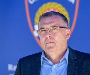 06.05.2020., Zagreb - Nacionalni stozer civilne zastite odrzao je konferenciju za medije o najnovijim detaljima sirenja koronavirusa u Hrvatskoj. Ravnatelj Hrvatskog zavoda za javno zdravstvo (HZJZ) Krunoslav Capak. Photo: Josip Regovic/POOL/PIXSELL