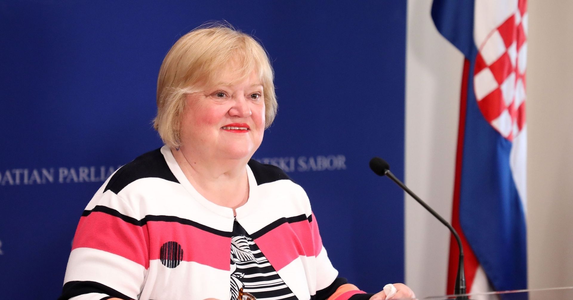 08.05.2020., Zagreb - Celnici GLAS-a odrzali su u Saboru konferenciju za medije o Vatikanskim ugovorim. Anka Mrak Taritas
Photo: Patrik Macek/PIXSELL