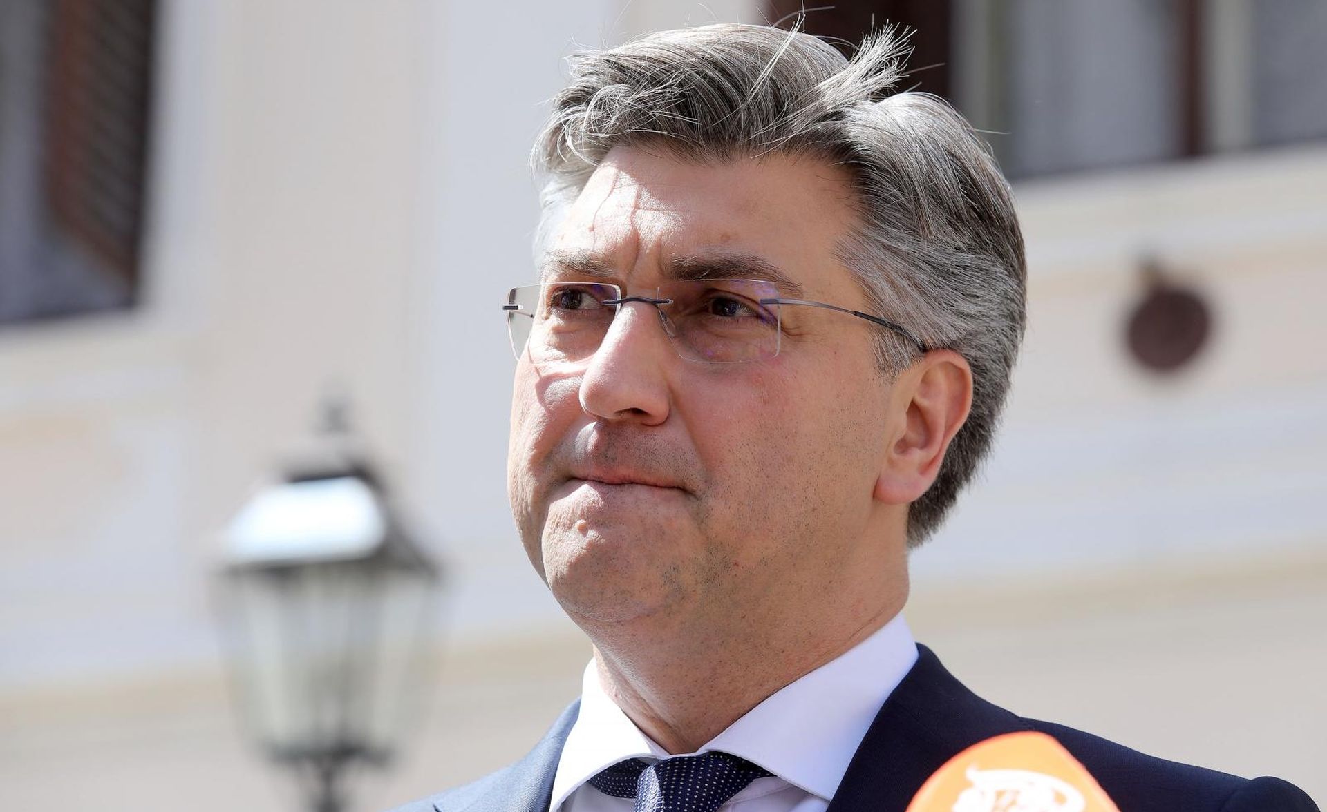 08.05.2020., Zagreb - Predsjednik Vlade Andrej Plenkovic obratio se medijima i izjavio da prihvaca ostavku ministra Krsticevica. Photo: Patrik Macek/PIXSELL