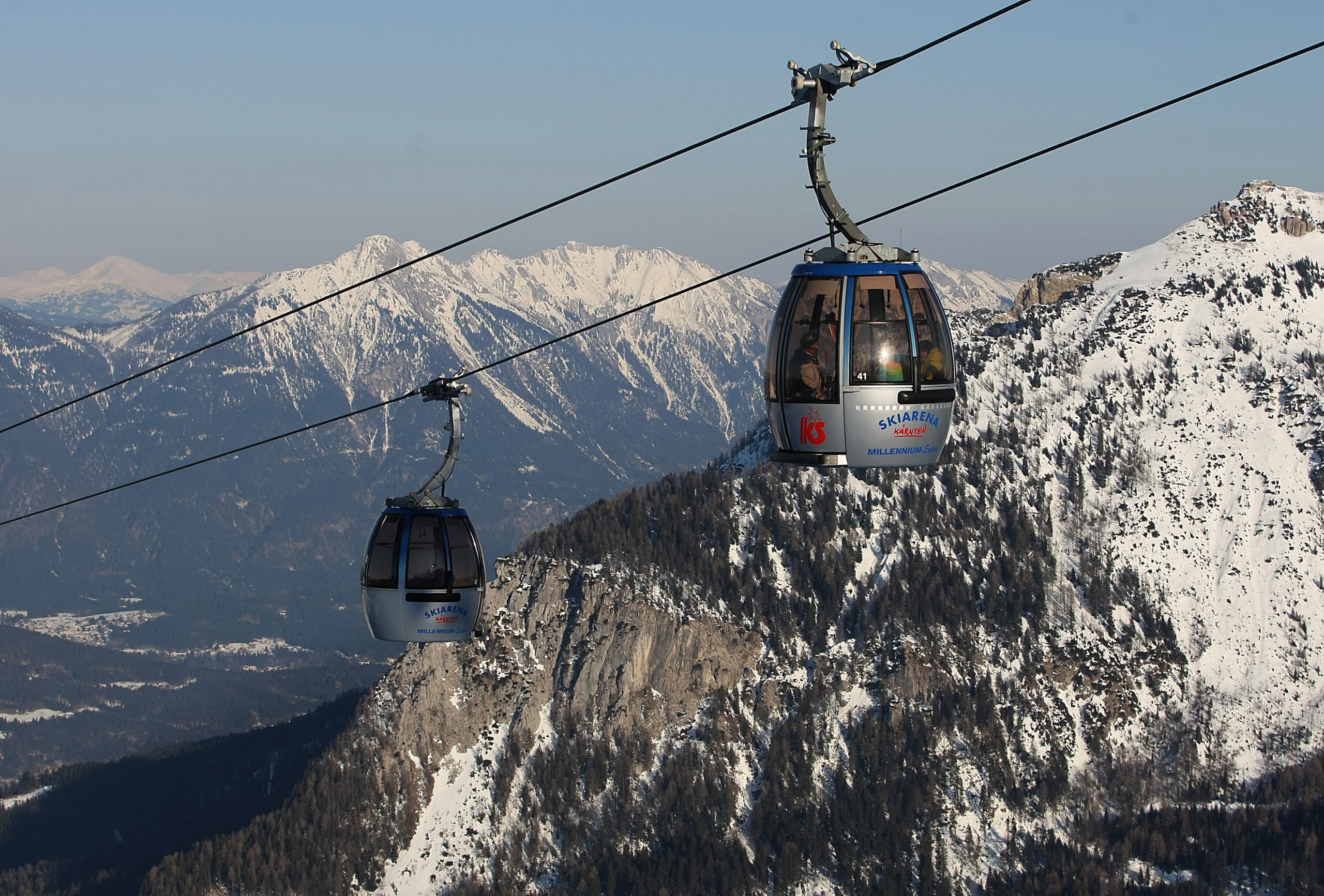 18.12.2010., Austrija,Nassfeld - Austrijsko skijaliste Nassfeld omiljeno je odrediste Hrvata zeljnih zimske rekreacije.
Photo: Jurica Galoic/PIXSELL