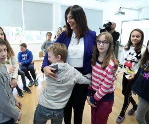 Zagreb: Ministrica Divjak posjetila OŠ Jabukovac povodom početka 2. polugodišta 14.01.2019., Zagreb - Osnovna skola Jabukovac. U povodu pocetka drugog polugodista u vecini skola u Hrvatskoj, ministrica znanosti i obrazovanja Blazenka Divjak posjetila je Osnovnu skolu Jabukovac, jednu od skola koje su se prijavile za eksperimentalni program: Skola za zivot, ali ipak nisu odabrane za sudjelovanje u tom programu. Photo: Sanjin Strukic/PIXSELL