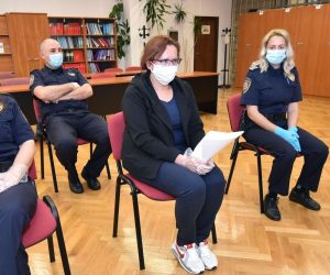 14.05.2020., Varazdin- Nastavak sudjenja Smiljani Srnec optuzenoj za ubojstvo sestre Jasmine Dominic.
Photo: Vjeran Zganec Rogulja/PIXSELL