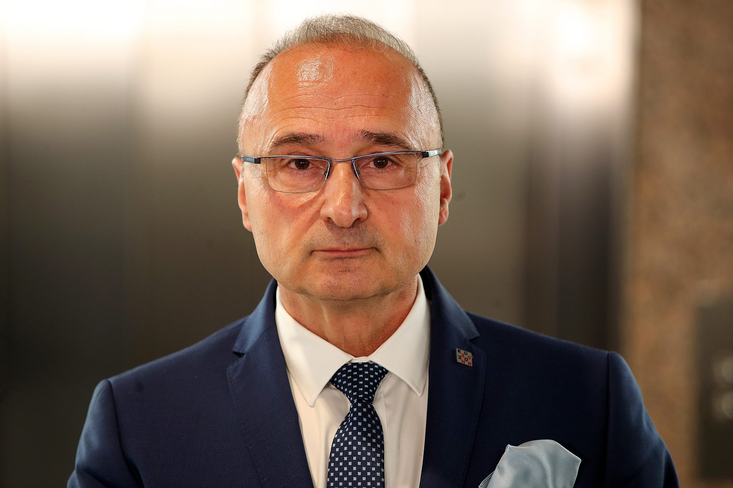14.05.2020., Zagreb - U zgradi Nacionalne i sveucilisne knjiznice odrzana je sjednica Vlade RH. Gordan Grlic Radman. 
Photo: Goran Stanzl/PIXSELL