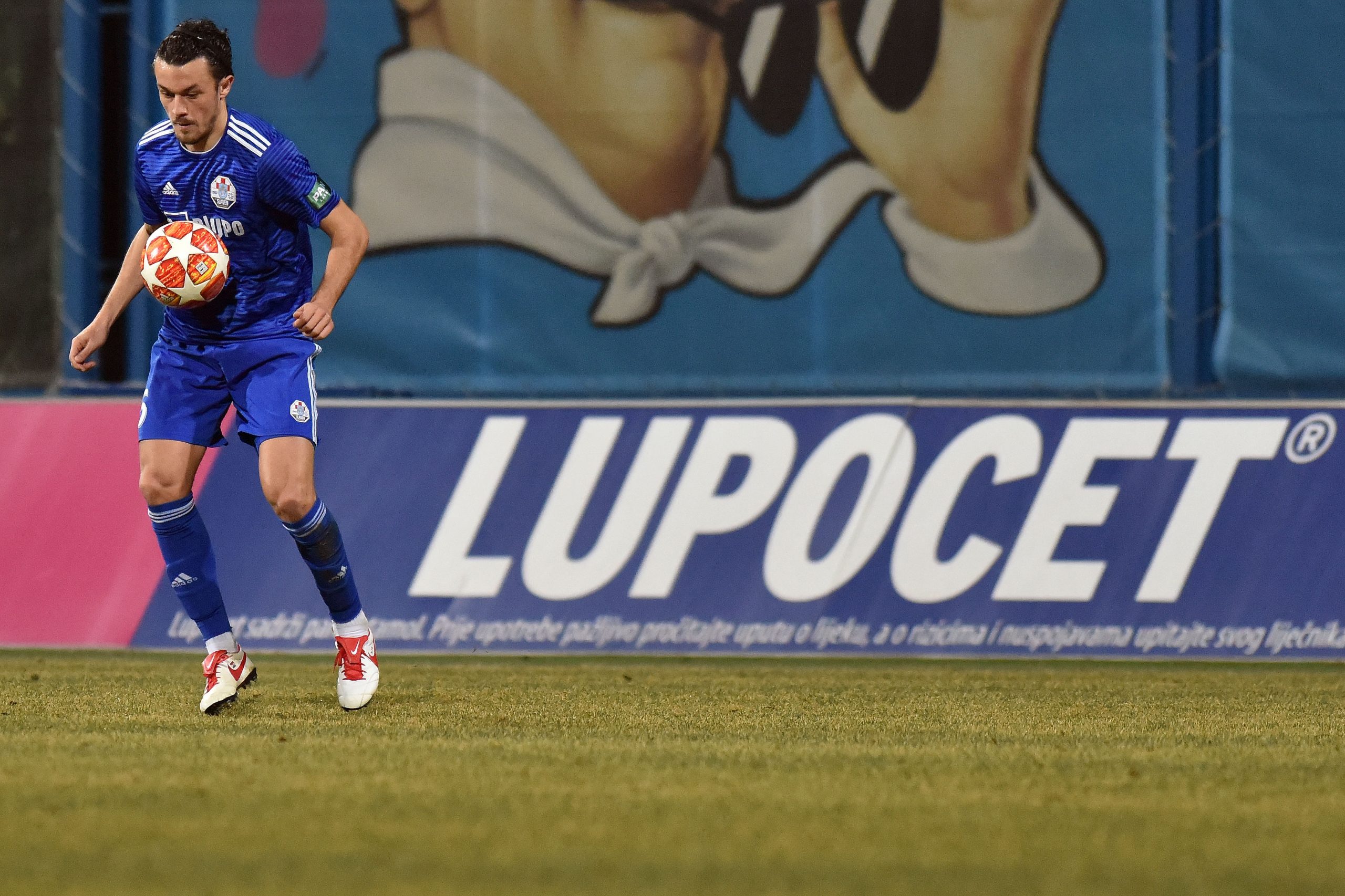 15.02.2020., Gradski stadion Ivan Kusek Apas, Koprivnica - Hrvatski Telekom Prva liga, 22. kolo, NK Slaven Belupo - HNK Hajduk. 
Photo: Vjeran Zganec Rogulja/PIXSELL