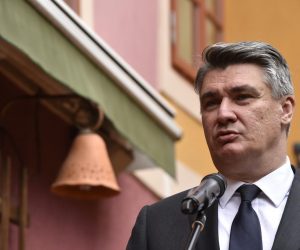 15.05.2020., Ptuj, Slovenija - Predsjednik Republike Hrvatske Zoran Milanovic i Predsjednik Republike Slovenije Borut Pahor odrzali radni sastanak u Ptuju. Photo: Ziga Zivulovic jr./FA Bobo/PIXSELL