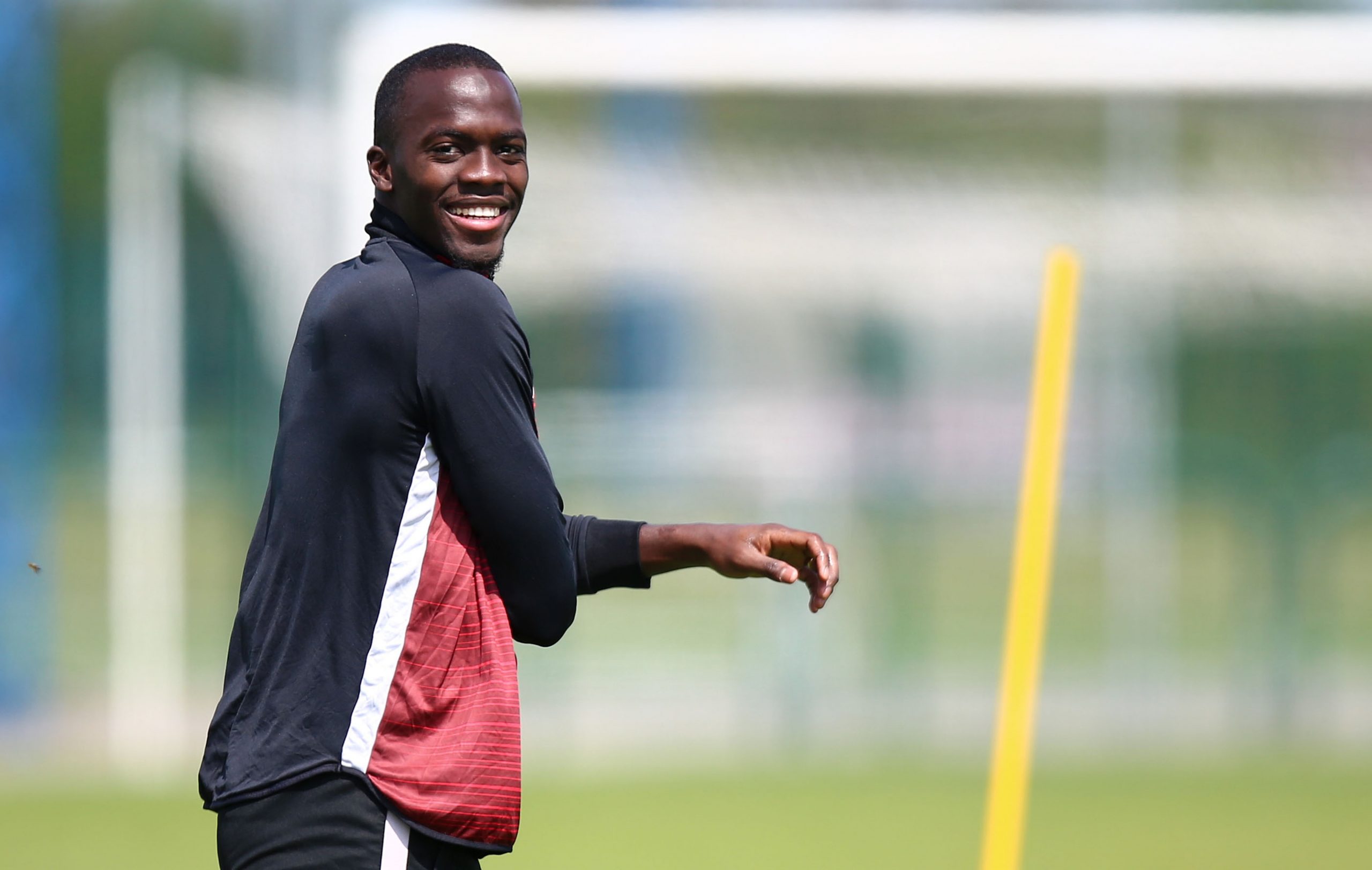 20.04.2020., Velika Gorica - HNK Gorica odradila svoj prvi trening nakon pocetka pandemije koronavirusa. Cherif Ndiaye Photo: Matija Habljak/PIXSELL