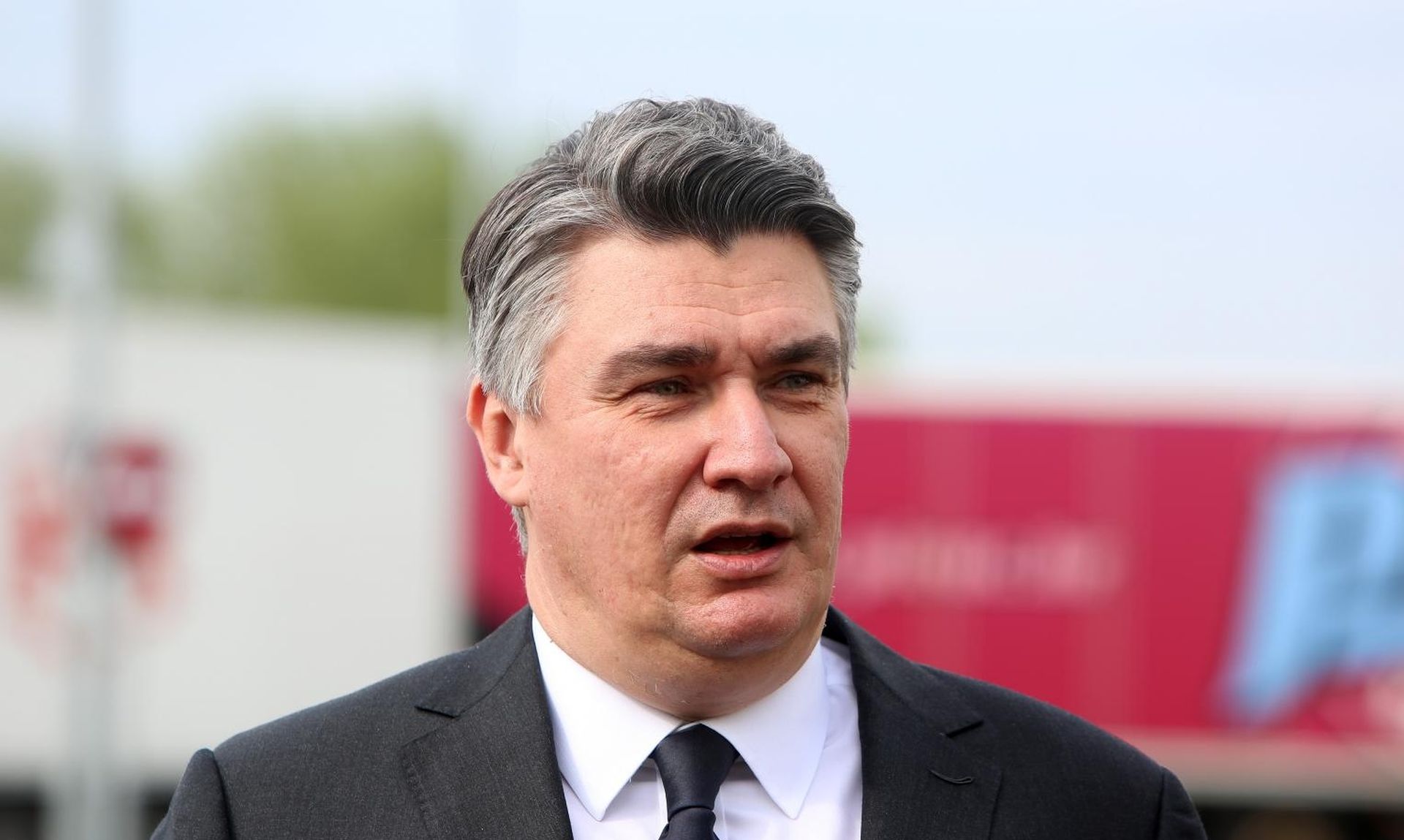 20.04.2020., Karlovac - Predsjednik Republike Hrvatske Zoran Milanovic posjetio je tvrtku „PPK karlovacka mesna industrija d.d. – Grupa Pivac“ gdje je sa predstavnicima Uprave tvrtke obisao pogon i upoznao se sa radom mesne industrije u doba koronavirusa. 
Photo: Kristina Stedul Fabac/PIXSELL