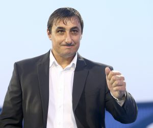 20.07.2016., stadion Maksimir, Zagreb - Liga prvaka, 2. pretkolo, 2. utakmica, GNK Dinamo - FK Vardar. Trener Vardara Goce Sedloski. 
Photo: Goran Stanzl/PIXSELL