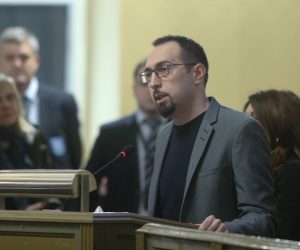 U Staroj gradskoj vijećnici održana 21. sjednica zagrebačke Gradske skupštine 21.03.2019., Zagreb - U staroj gradskoj vijecnici pocela je 21. sjednica zagrebacke Gradske skupstine. Tomislav Tomasevic. 
Photo: Luka Stanzl/PIXSELL