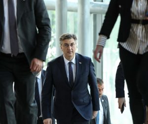 21.05.2020,Zagreb - Sjednica Vlade RH odrzana je u plenarnoj dvorani NSK.
Photo: Jurica Galoic/PIXSELL