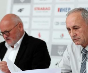 Zagreb: Sjednica Vijeća HOO-a 22.01.2019., Zagreb - Sjednica Vijeca HOO-a na kojoj se raspravljalo o unaprjedjenju statusa sporta u Republici Hrvatskoj. Zlatko Matesa, Josip Cop. 
Photo: Goran Stanzl/PIXSELL