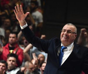 22.04.2019., Hala Aleksandar Nikolic, Beograd, Srbija - ABA liga, 5. utakmica finala, KK Crvena Zvezda MTS - KK Buducnost VOLI. Jasmin Repesa. Photo: Srdjan Ilic/PIXSELL