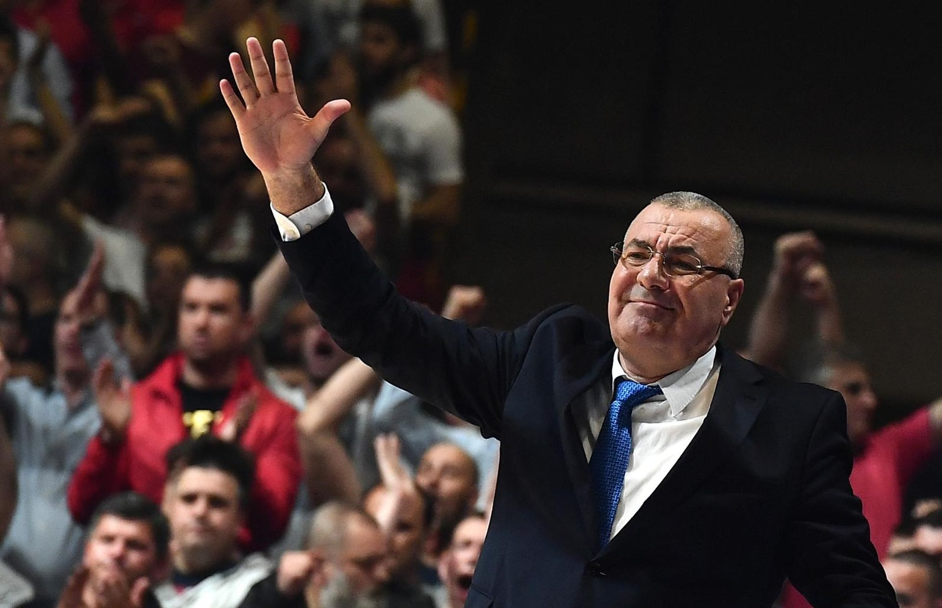 22.04.2019., Hala Aleksandar Nikolic, Beograd, Srbija - ABA liga, 5. utakmica finala, KK Crvena Zvezda MTS - KK Buducnost VOLI. Jasmin Repesa. Photo: Srdjan Ilic/PIXSELL