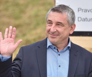 22.05.2020., Sveti Ilija - Ministar graditeljstva i prostornog uredjenja Predrag Stromar prisustvovao je otvorenju pocetka radova nove Osnovne skole ''Vladimir Nazor''. Photo: Vjeran Zganec Rogulja/PIXSELL