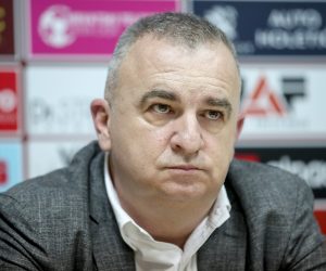 25.02.2020., Velika Gorica -  Predstavljanje novog trenera HNK Gorica Valdasa Dambrauskasa. Nenad Crnko.
Photo: Igor Kralj/PIXSELL