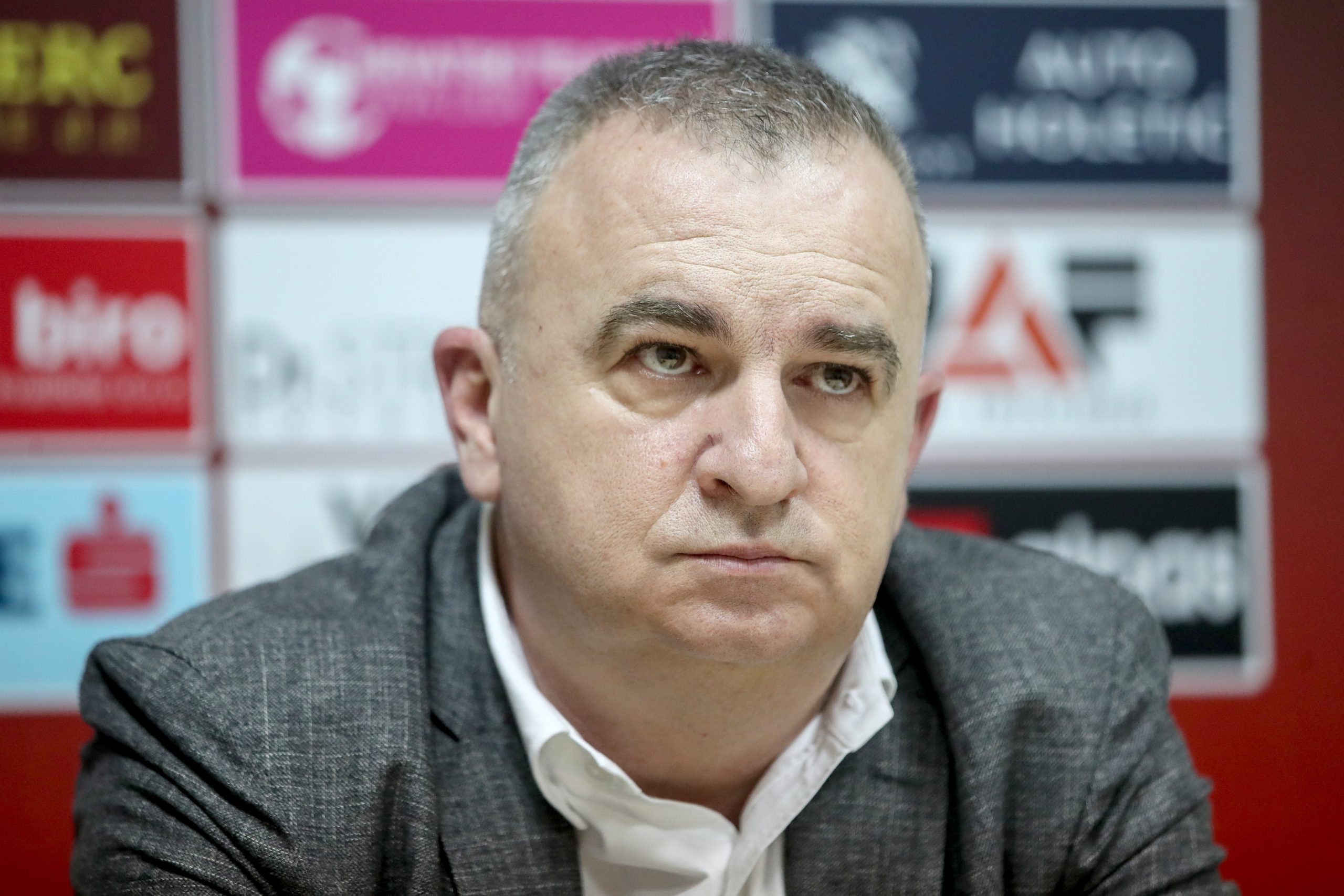 25.02.2020., Velika Gorica -  Predstavljanje novog trenera HNK Gorica Valdasa Dambrauskasa. Nenad Crnko.
Photo: Igor Kralj/PIXSELL