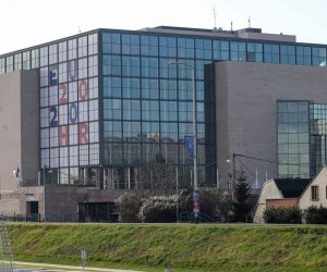 26.12.2019., Zagreb, Hrvatske bratske zajednice - NSK brendiran za Hrvatsko predsjedavanje Europskom unijom.
Photo: Igor Kralj/PIXSELL