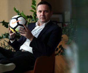 27.02.2018., Zagreb - Marijan Kustic, direktor natjecanja i infrastrukture Hrvatskog nogometnog saveza. 
Photo: Robert Anic/PIXSELL