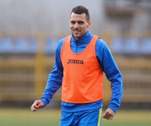 27.02.2020., stadion Ivan Laljak-Ivic, Zapresic - Hrvatski Telekom Prva liga, 24. kolo, NK Inter Zapresic - NK Lokomotiva. Komnen Andric. Photo: Luka Stanzl/PIXSELL