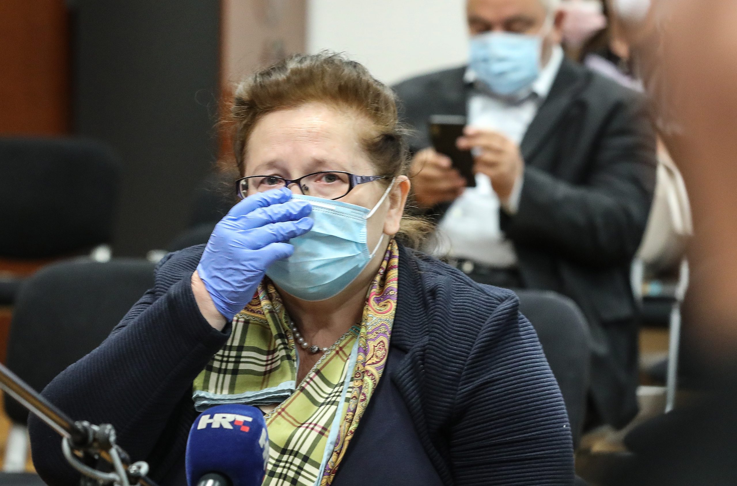 27.05.2020., Zagreb - Na Opcinskom  kaznenom sudu nastavljeno sudjenja u procesu Fimi medija. Branka Pavosevic Photo: Robert Anic/PIXSELL