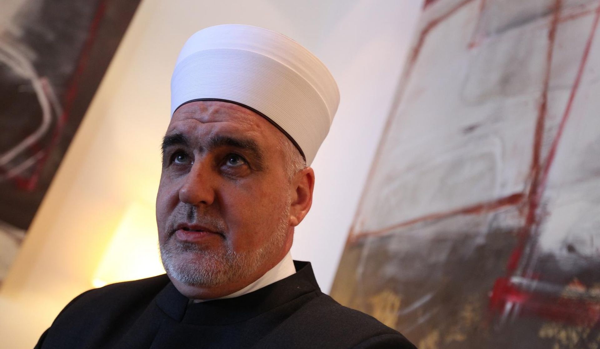 19.04.2013., Zagreb - Husein efendija Kavazovic, novi reis-ul-ulema Islamske zajednice. 
Photo: Boris Scitar/VLM/PIXSELL