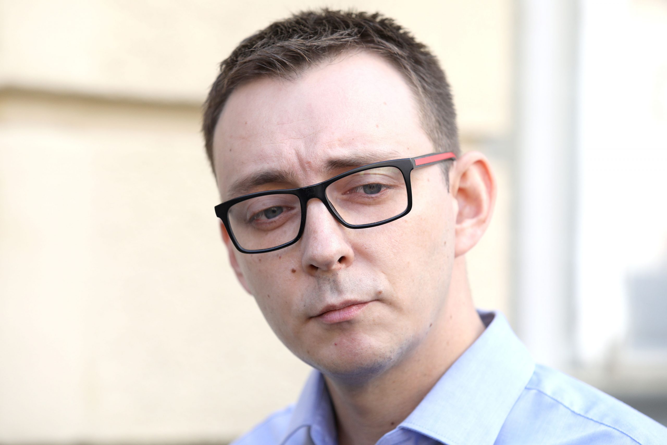 Zagreb: Bojan Glavašević o razlozima napuštanja SDP-a 28.08.2018., Zagreb - Saborski zastupnik Bojan Glavasevic odrzao je na Trgu svetog Marka konferenciju za medije na kojoj je govorio o razlozima napustanja SDP-a i svojim planovima za buducnost. 

Photo: Patrik Macek/PIXSELL