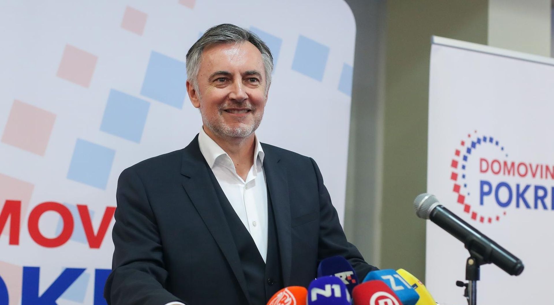 29.02.2020., Zagreb - U hotelu Panorama Miroslav Skoro imao je osnivacku skupstina stranke Miroslava Skore - Domovinski pokret. Izjave za medije nakon osnivacke skupstine. 
Photo: Luka Stanzl/PIXSELL
