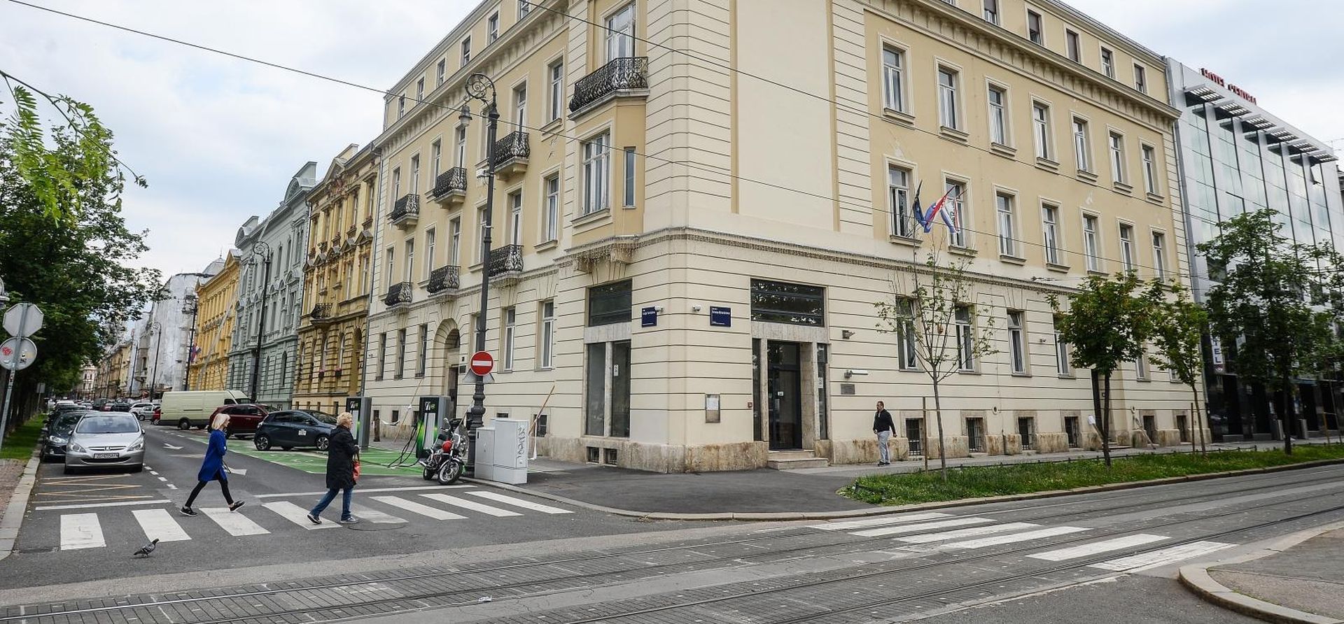 29.05.2020., Zagreb - Policijska pretraga zgrade Hrvatskih suma.  Photo: Marko Prpic/PIXSELL